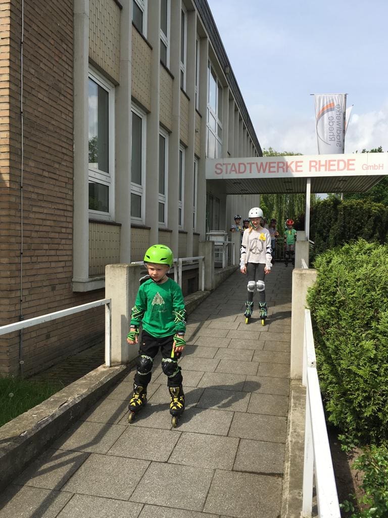 busshoff rhede kinder inline skate kurs 07