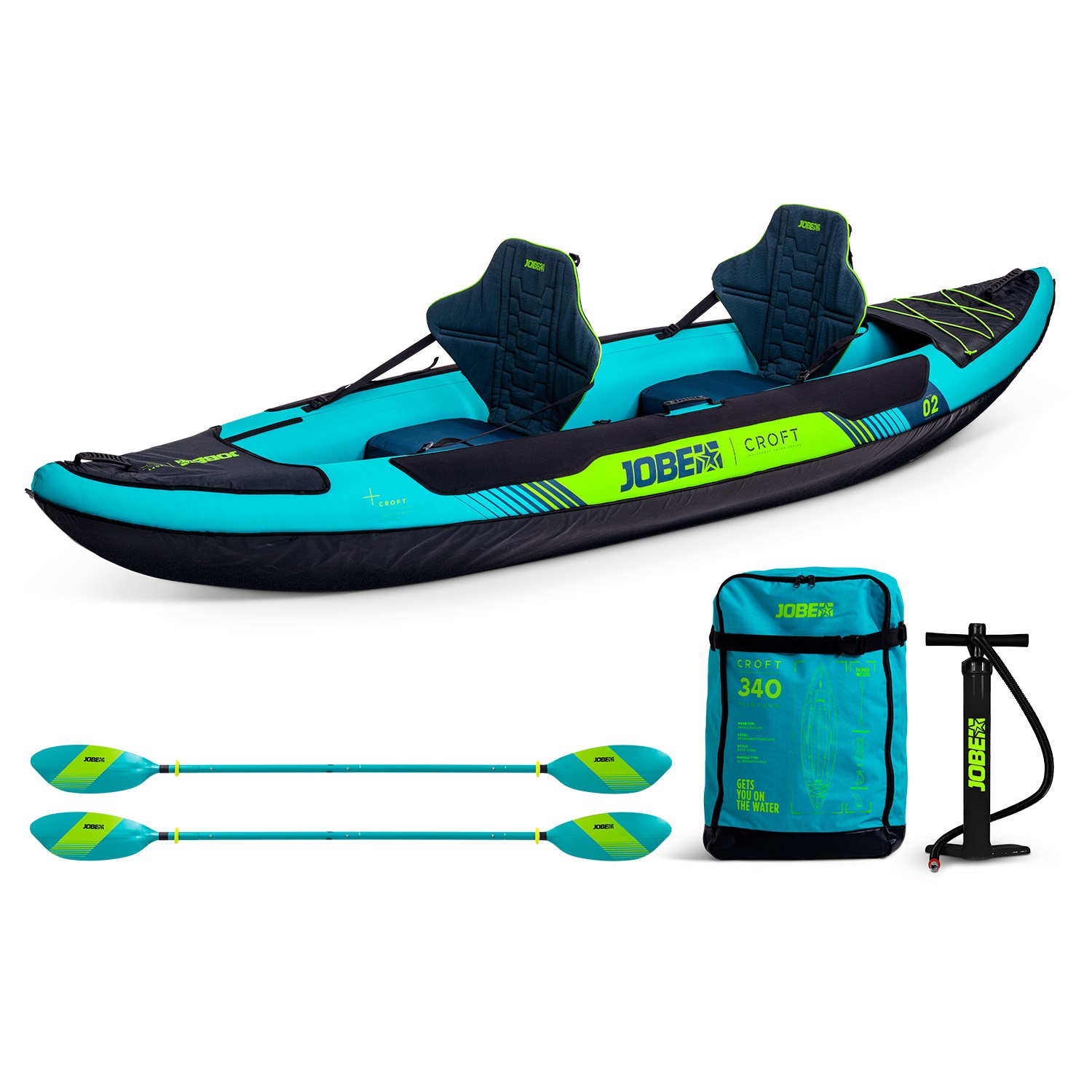JOBE Croft Inflateable Kayak 1 JOBE Croft Inflateable Kayak